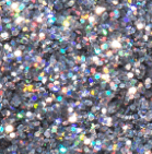 Glitter Parade - Silver Multicolor Big – P04